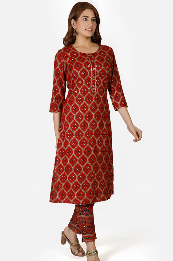 Capsule Printed Suit Set
