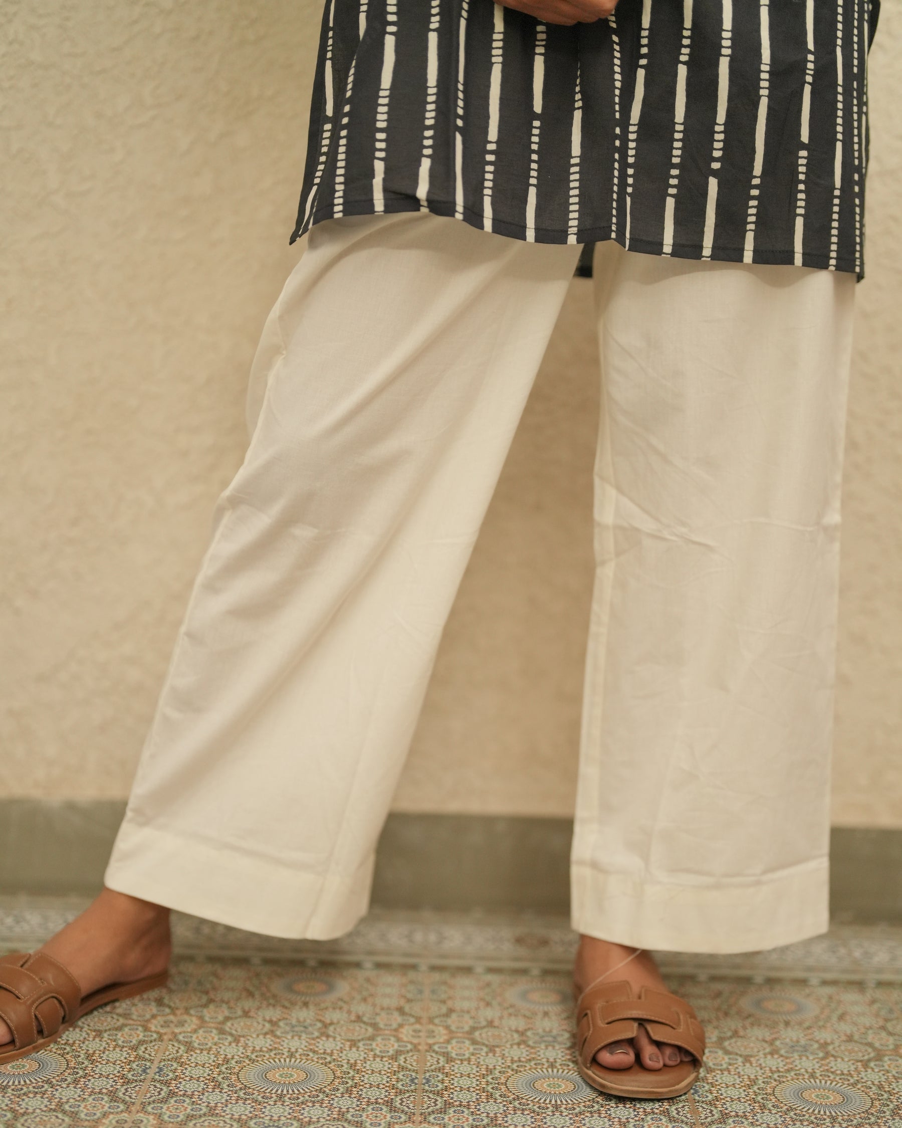 White Cotton Pant