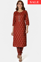 Capsule Printed Suit Set