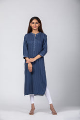 Striped Straight Kurta