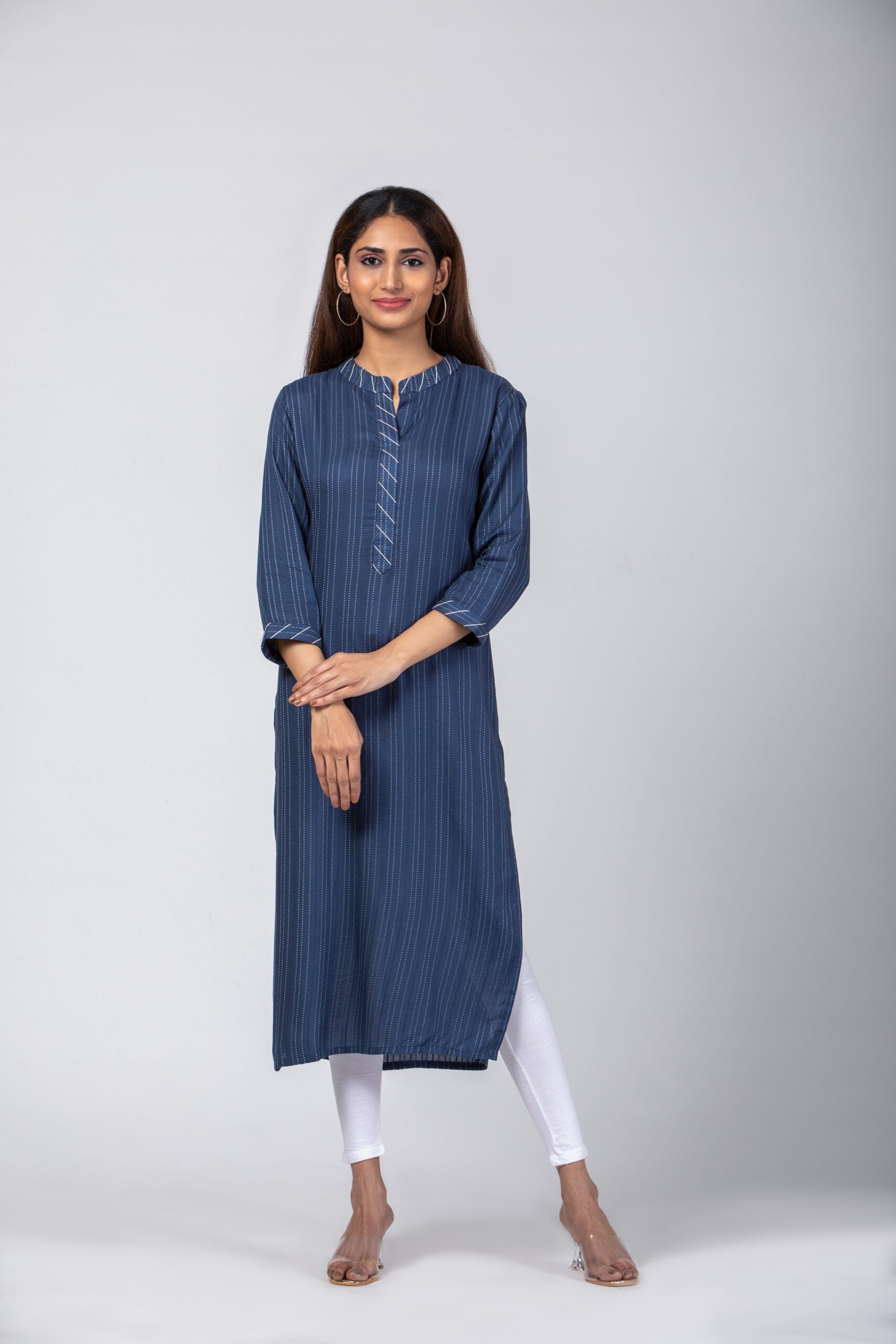 Striped Straight Kurta