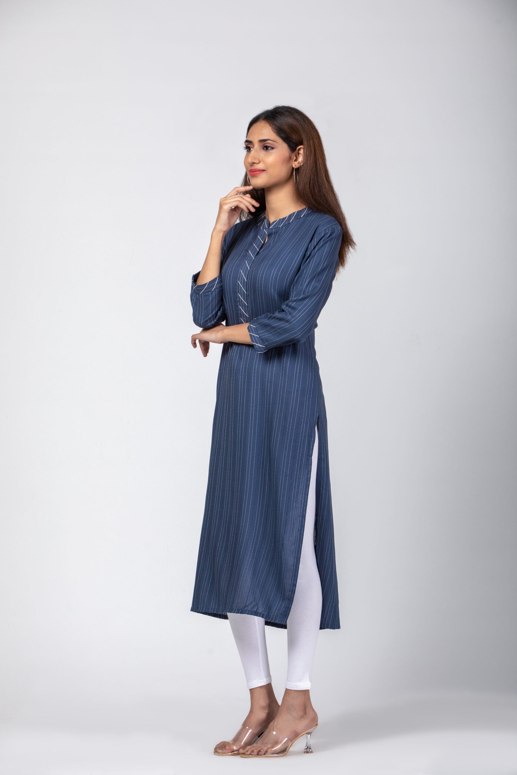 Striped Straight Kurta