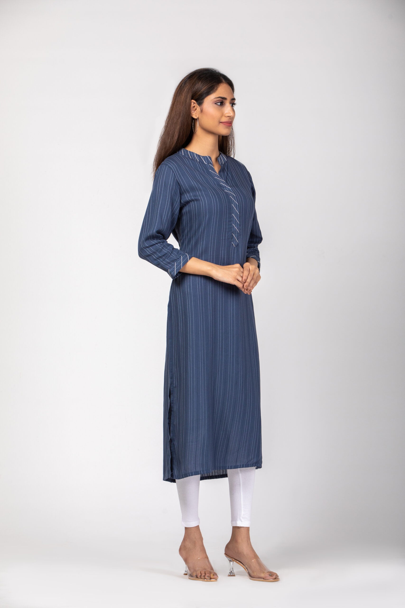 Striped Straight Kurta