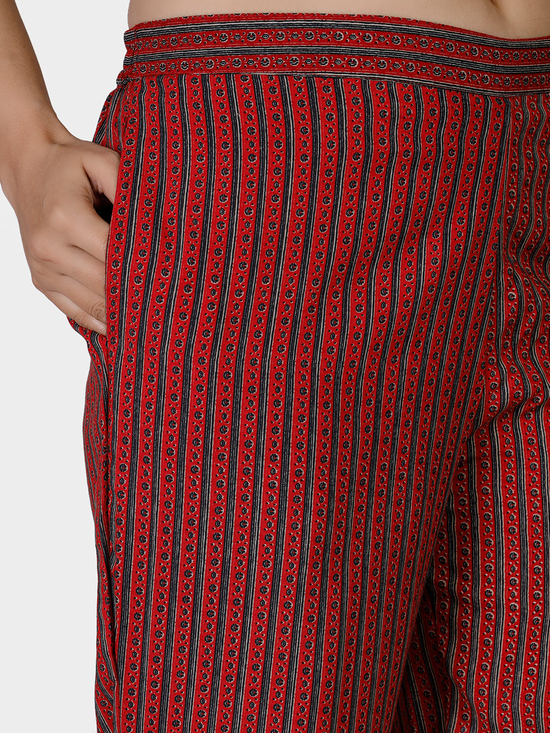 Ajrakh Printed Kurta Set