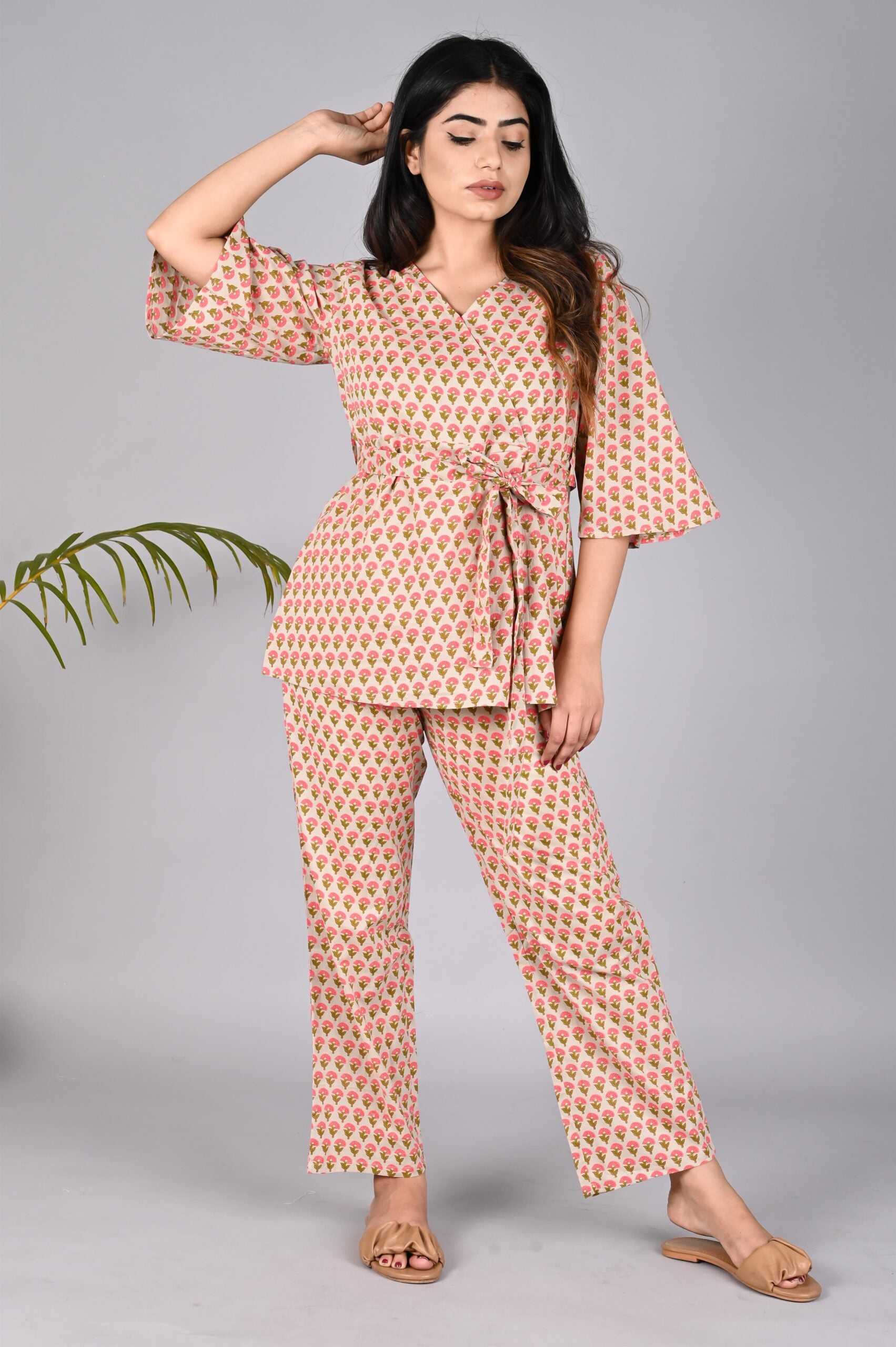 Printed Loungewear Set