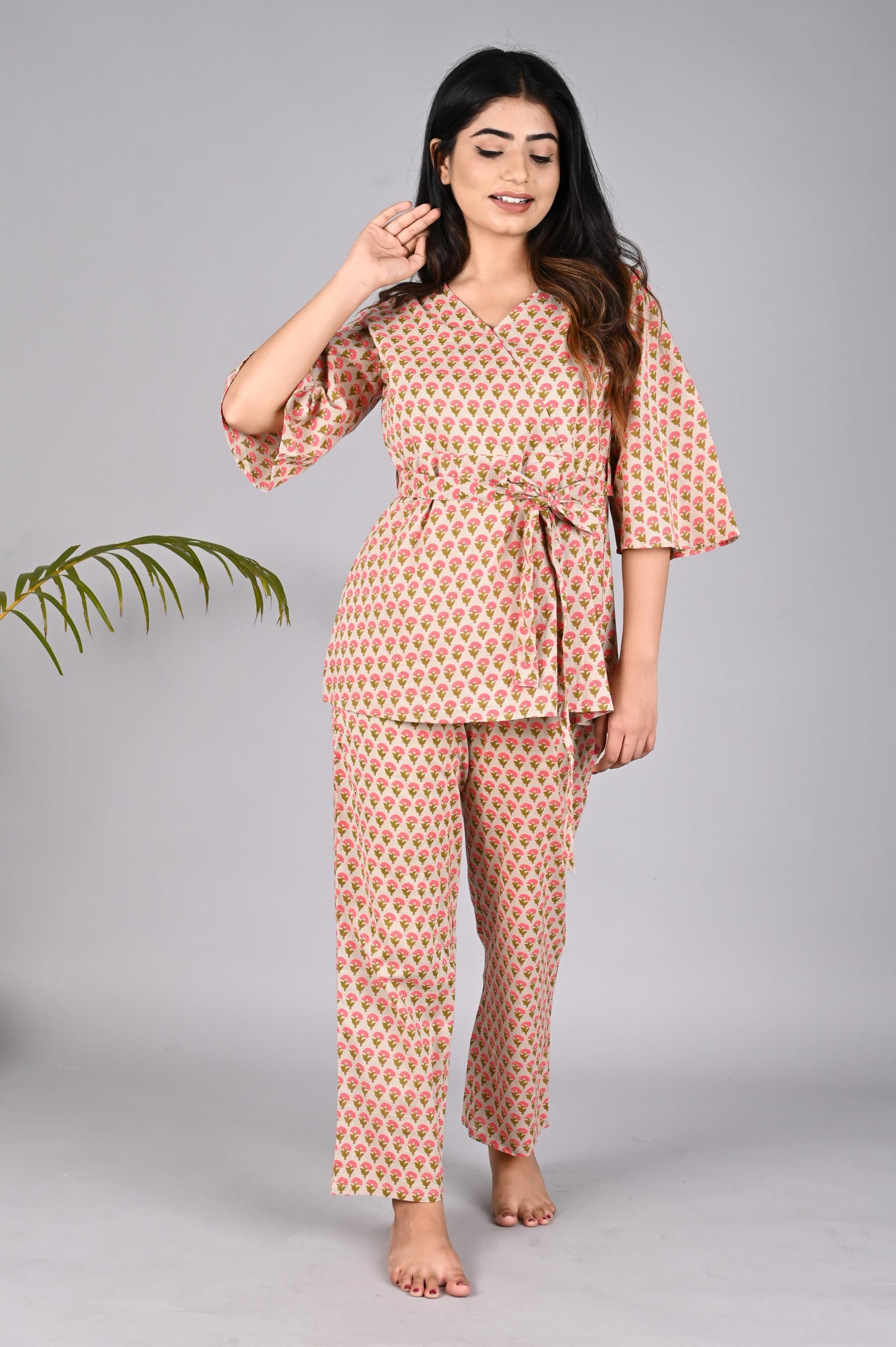 Printed Loungewear Set