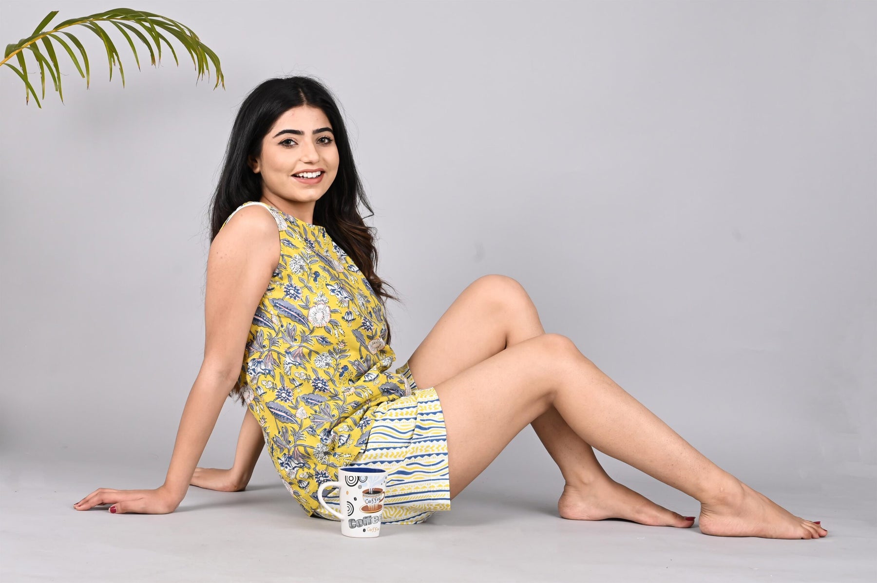 Women Cotton Shorts set