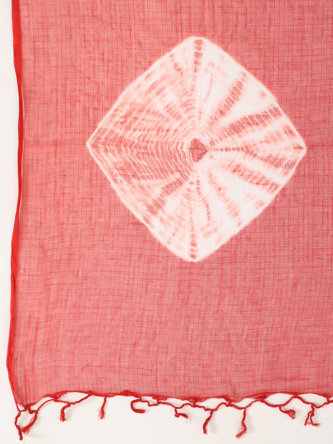 Mulmul Kurta With Tie-Dye Dupatta