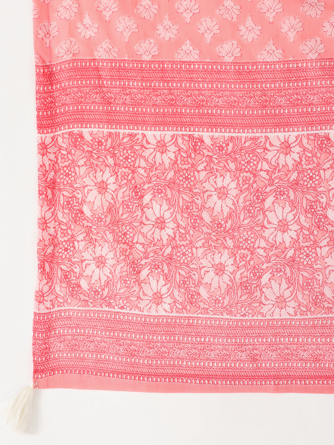 Pink Floral Printed Suit Set