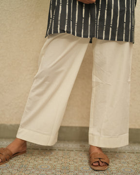 White Cotton Pant